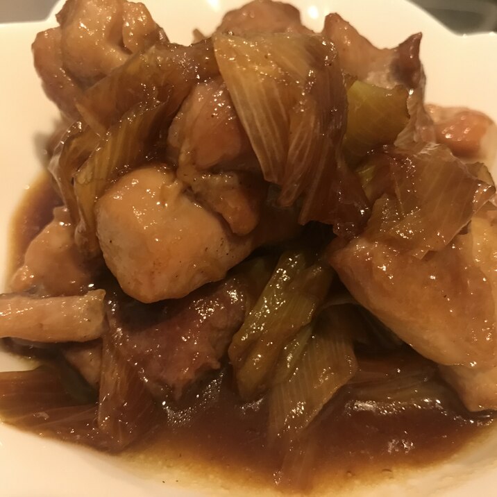 焼き鳥みたい！？鶏肉と長ネギの照り焼き